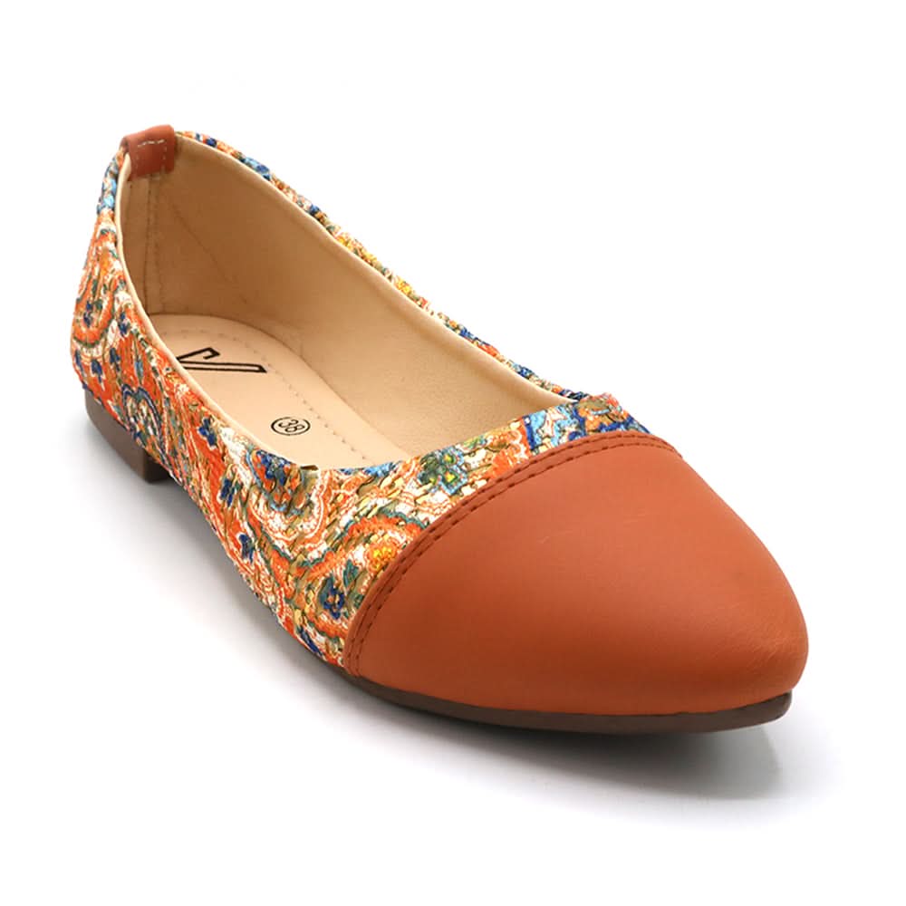 Women's Pump - Orange, Women Pumps, Chase Value, Chase Value