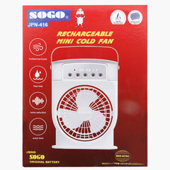 Sogo Rechargeable Mini Cold fan