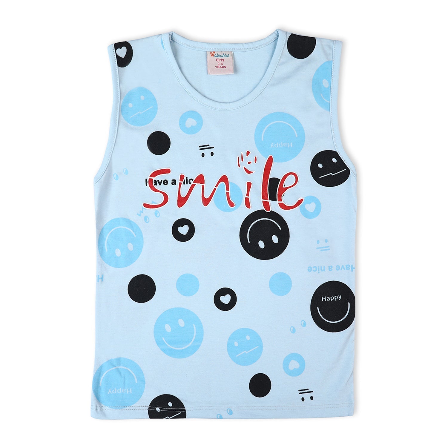 Valuable Girls Sando Suit - Blue, Girls Suits, Chase Value, Chase Value