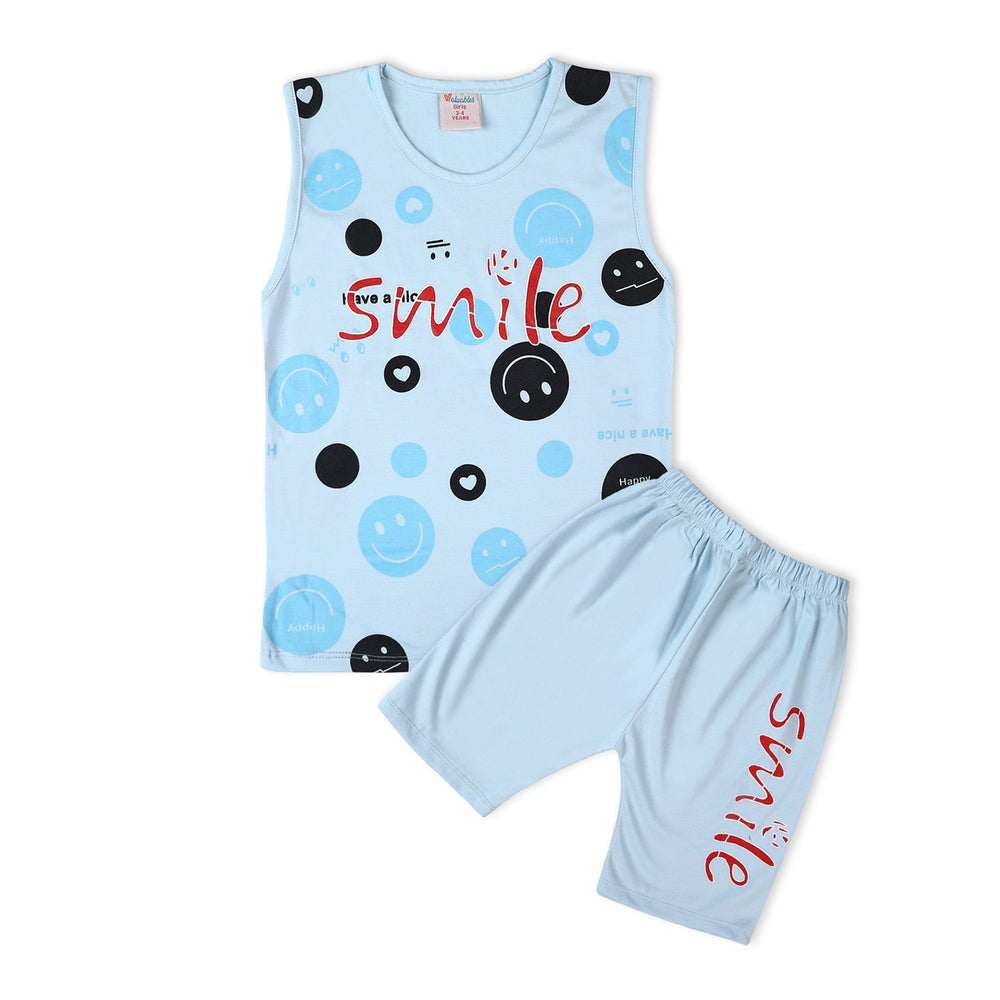Valuable Girls Sando Suit - Blue, Girls Suits, Chase Value, Chase Value