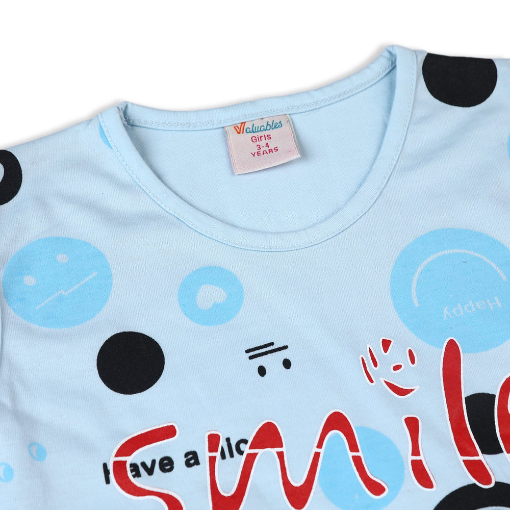 Valuable Girls Sando Suit - Blue, Girls Suits, Chase Value, Chase Value