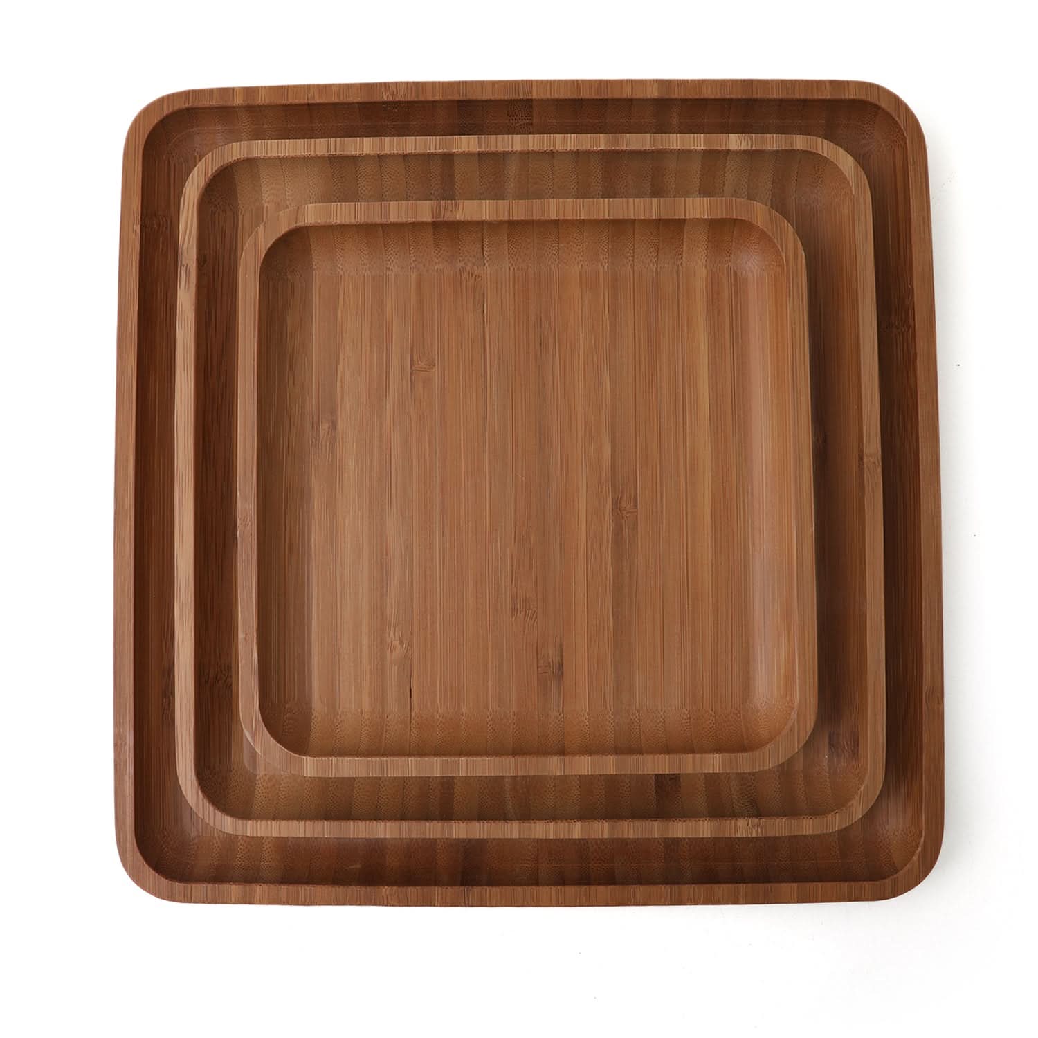 Wooden Tray Set Pack Of 3, Tray, Chase Value, Chase Value