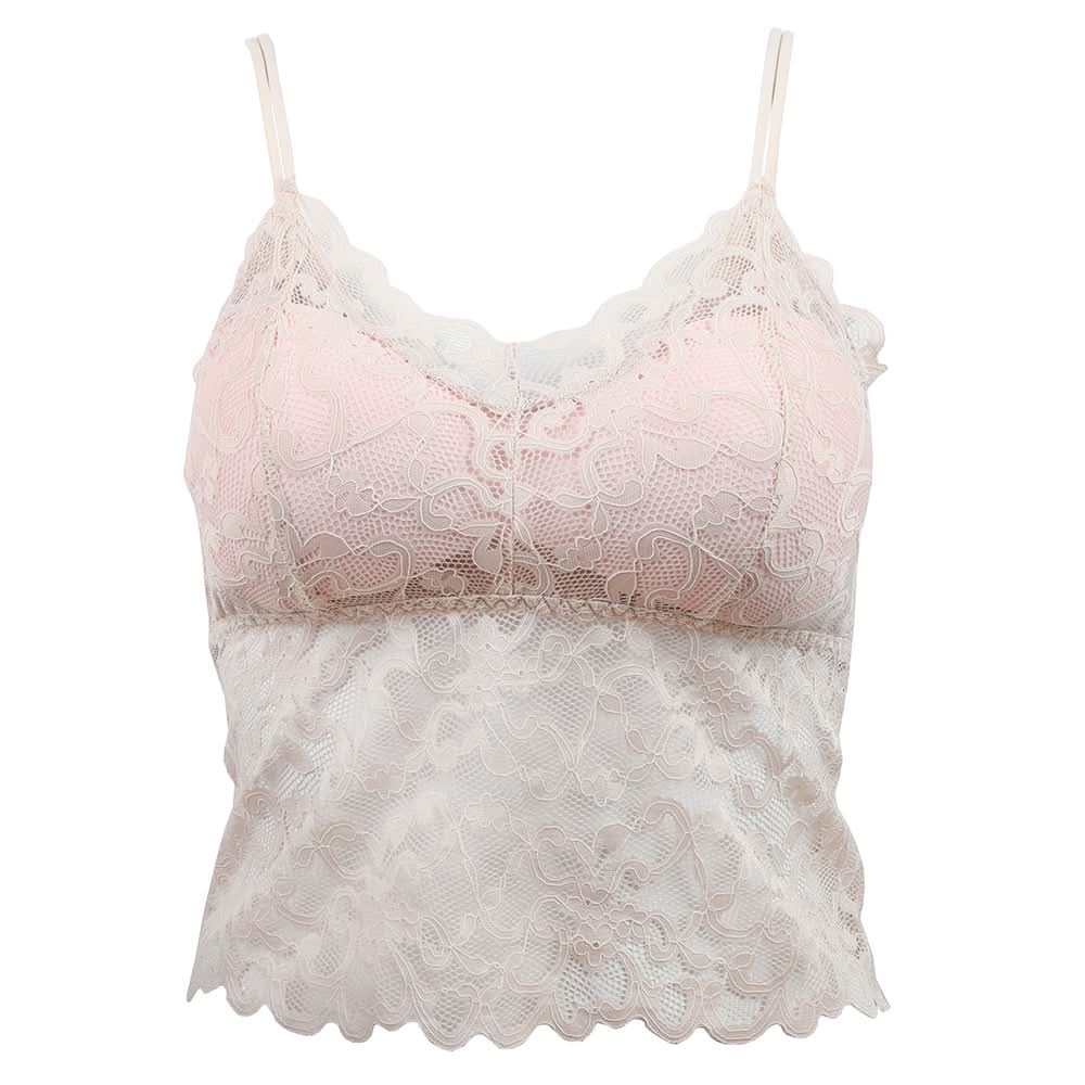 Women's Foam Net Camisole - Peach, Women Shameez & Camisole, Chase Value, Chase Value