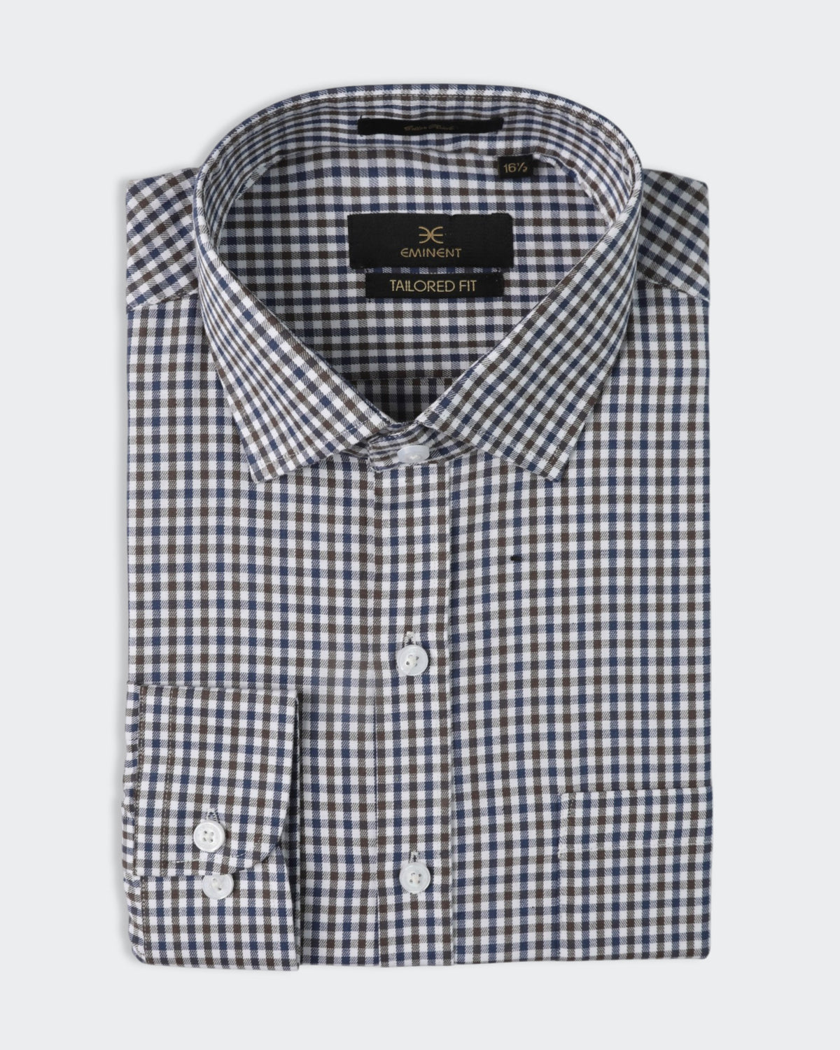 Eminent Men's Formal Check Shirt
