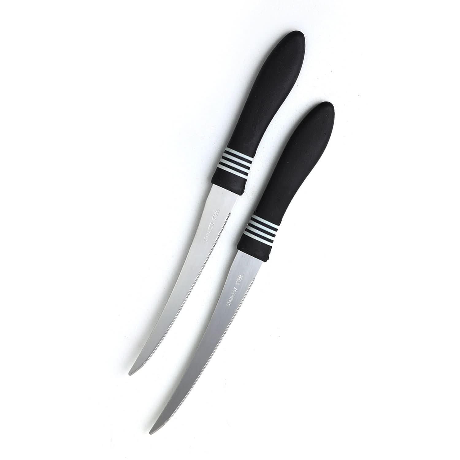 Brazil Knife 2 Pcs - Black, Knives & Cutting Board, Chase Value, Chase Value