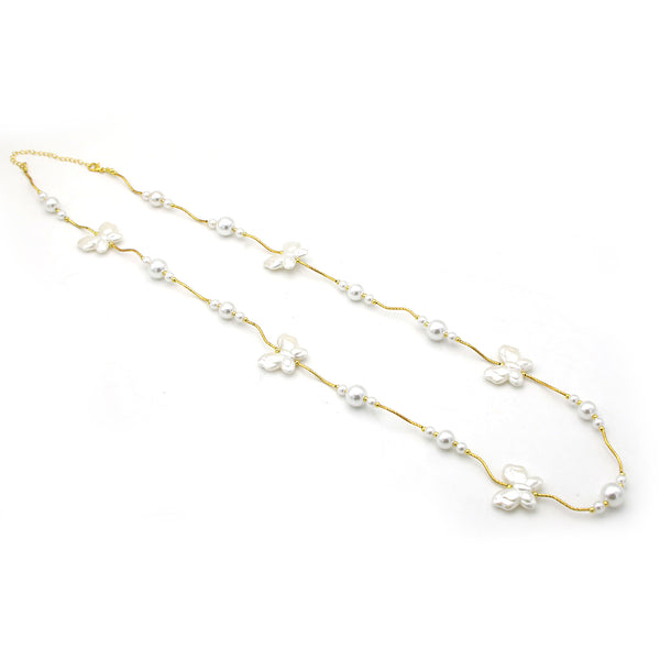 Women's Fancy Mala - White