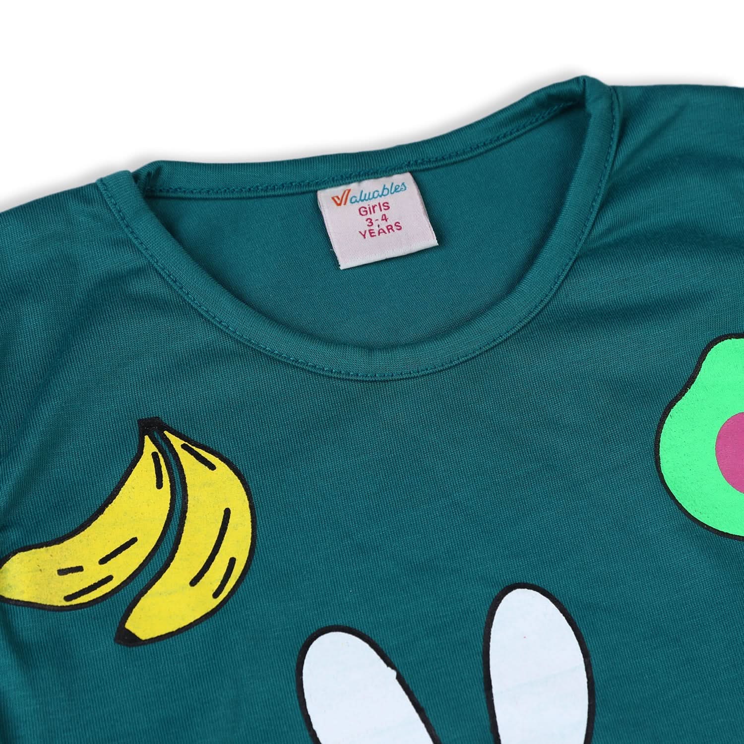 Valuable Girls Sando Suit - Green, Girls Suits, Chase Value, Chase Value