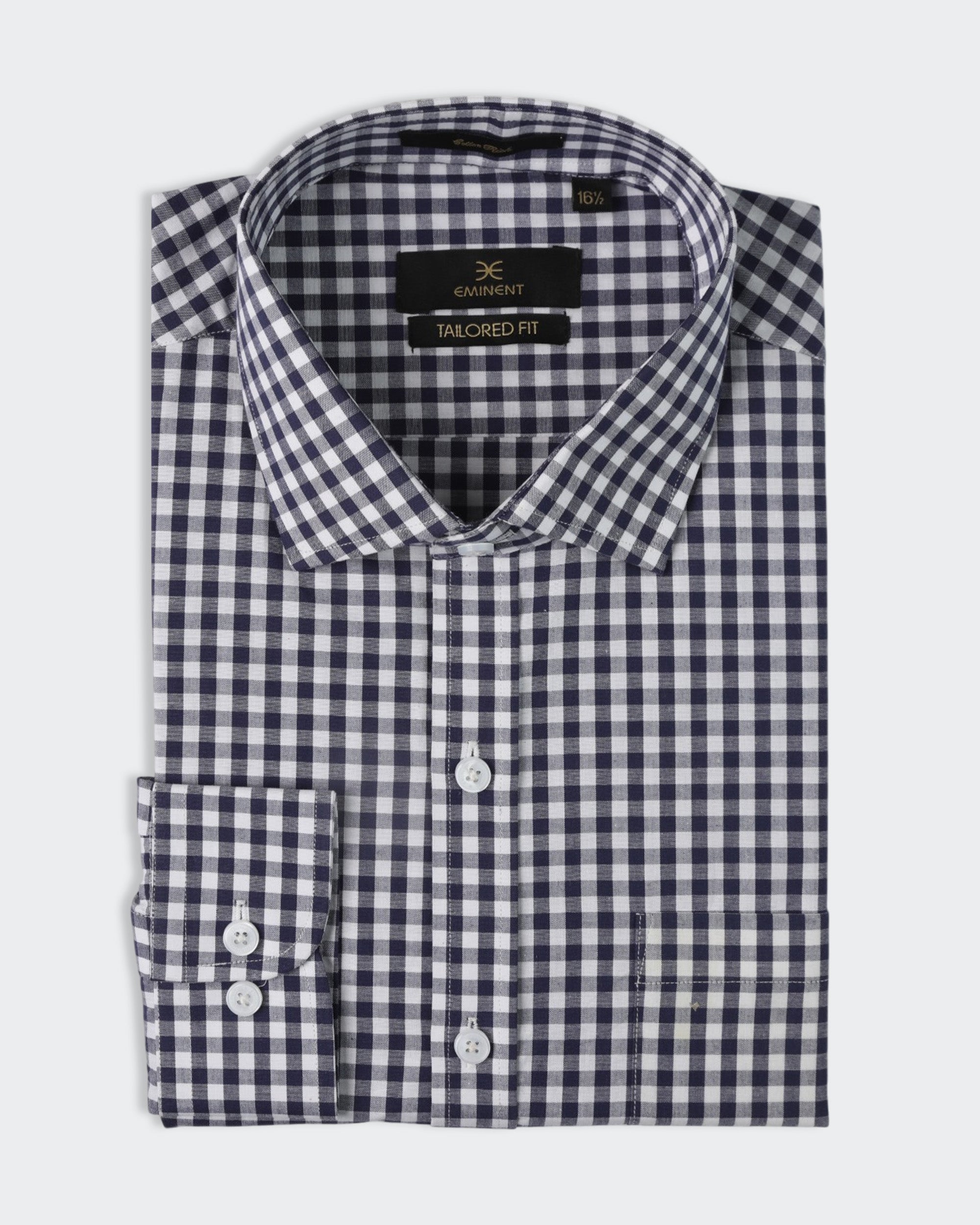 Eminent Men's Formal Check Shirt