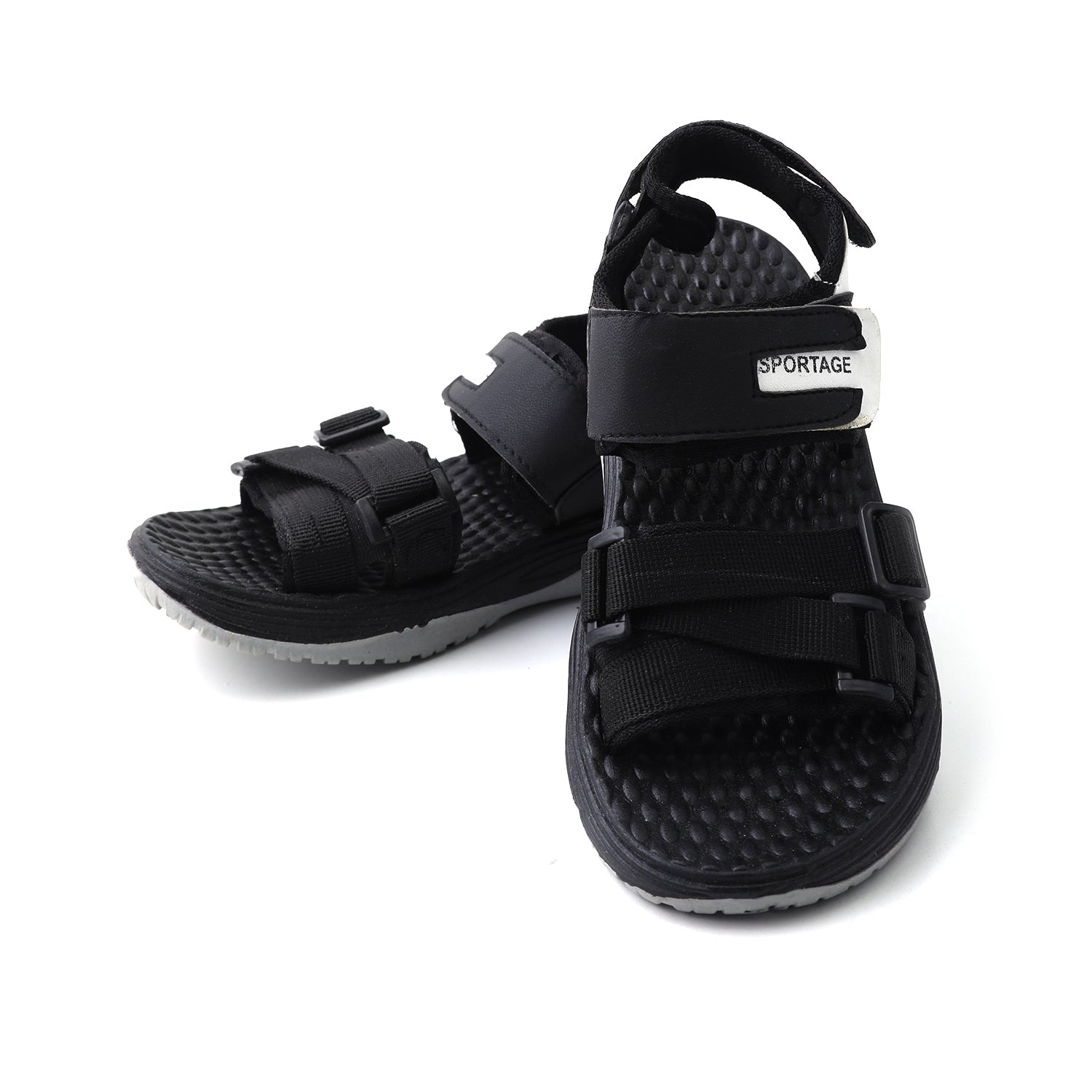 Boys Kito Sandal - Black, Boys Sandals, Chase Value, Chase Value