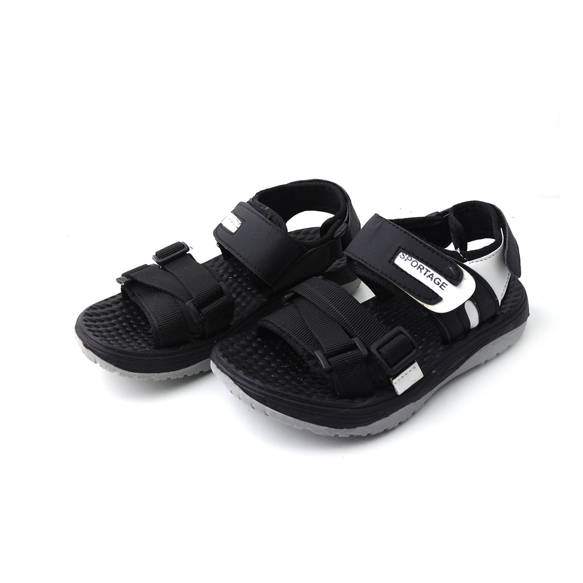 Boys Kito Sandal - Black, Boys Sandals, Chase Value, Chase Value