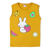 Valuable Girls Sando Suit - Mustard, Girls Suits, Chase Value, Chase Value