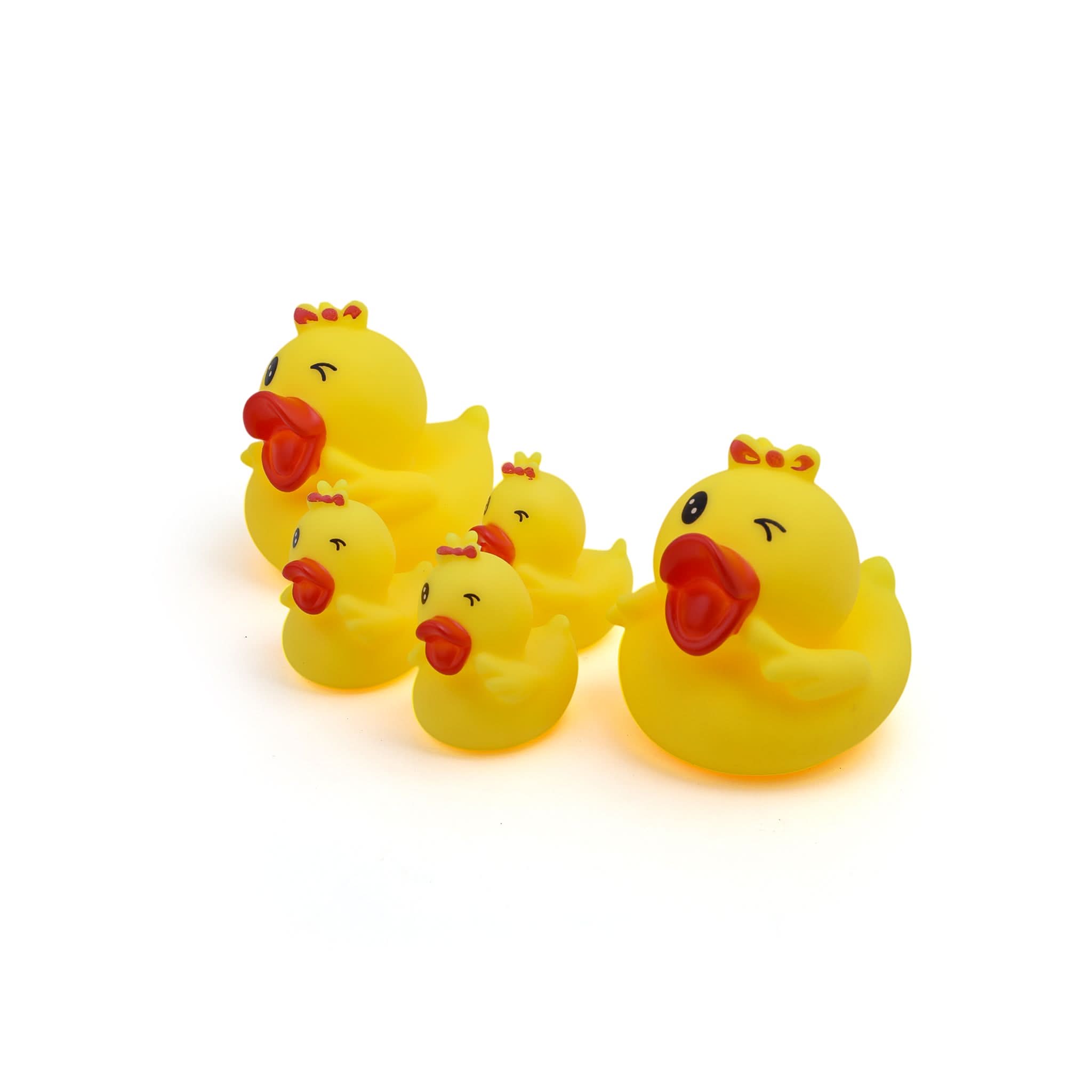 Squishies – Slow Rising Stress Balls for Kids &amp; Adults - Chuchu Duck 5 Pcs - Yellow, Stuffed Toys, Chase Value, Chase Value