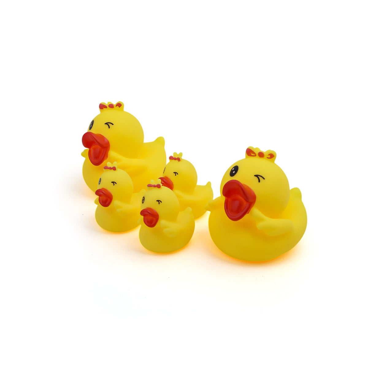 Squishies – Slow Rising Stress Balls for Kids &amp; Adults - Chuchu Duck 5 Pcs - Yellow, Stuffed Toys, Chase Value, Chase Value