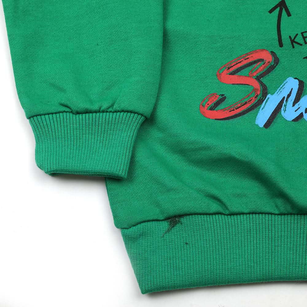 Boys Full Sleeves Hoodie - Green, Boys Hoodies & Sweat Shirts, Chase Value, Chase Value