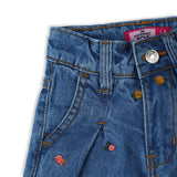 Eminent Girls Wider Leg Denim Pant - Mid Blue, Girls Pants & Capri, Eminent, Chase Value