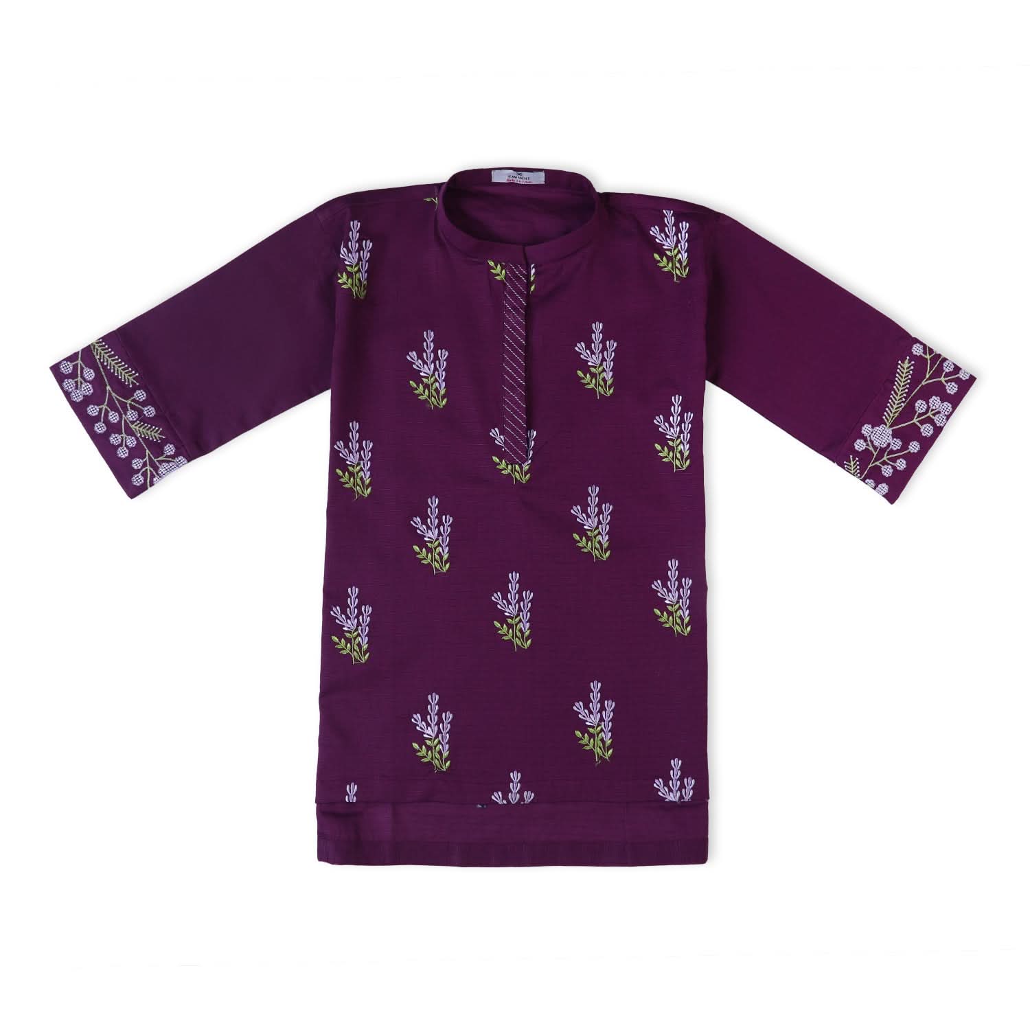 Eminent Girls Embroidered 02 Pcs Shalwar Suit - Purple, Girls Shalwar Kameez, Eminent, Chase Value