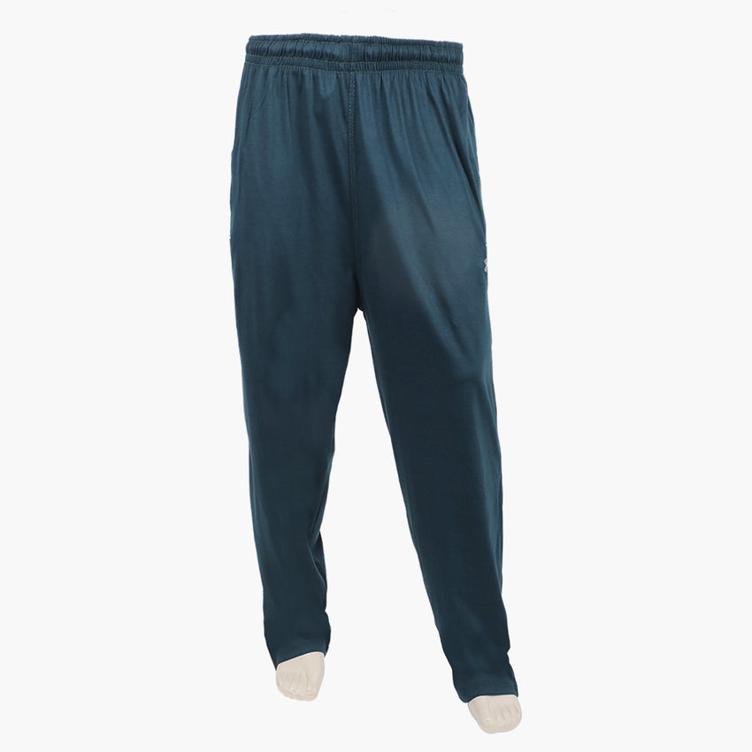 Men's Fancy Jersey Trouser - Steel Green