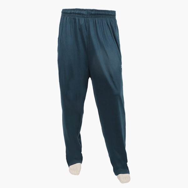 Men's Fancy Jersey Trouser - Steel Green