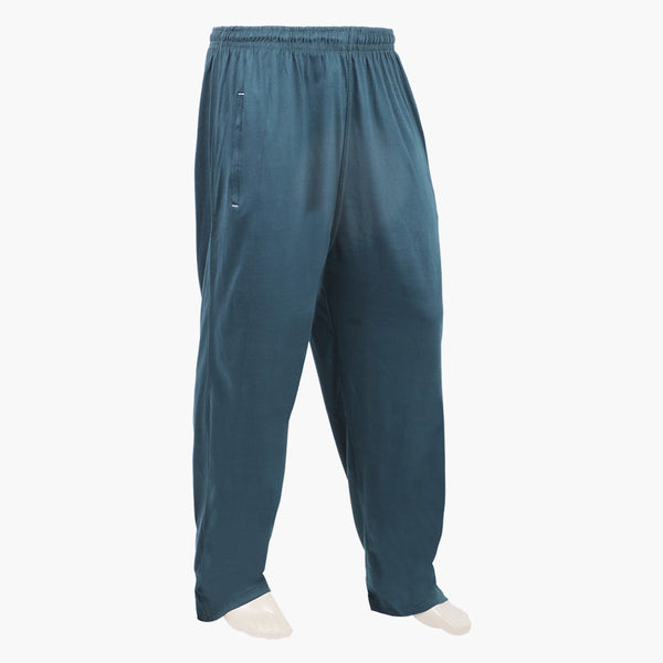 Men's Fancy Jersey Trouser - Steel Green