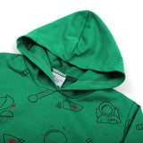 Boys Full Sleeves Hoodie - Green, Boys Hoodies & Sweat Shirts, Chase Value, Chase Value