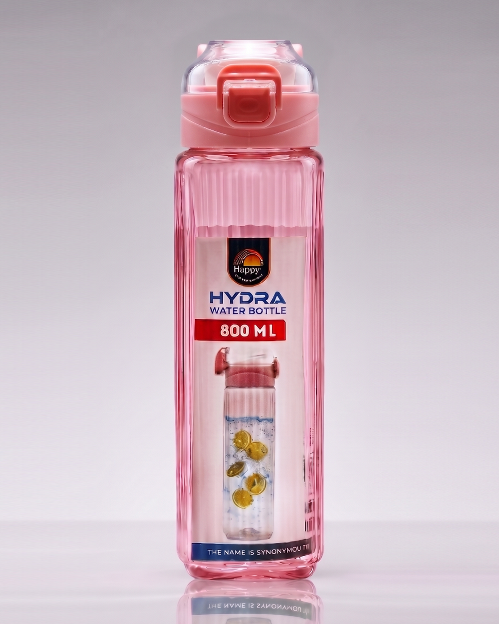 Happy Water Bottle 800ml, Water Bottle, Chase Value, Chase Value