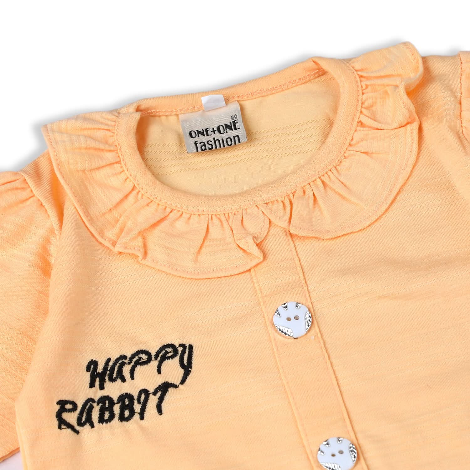 Girls Full Sleeves Tight Suit - Peach, Girls Suits, Chase Value, Chase Value