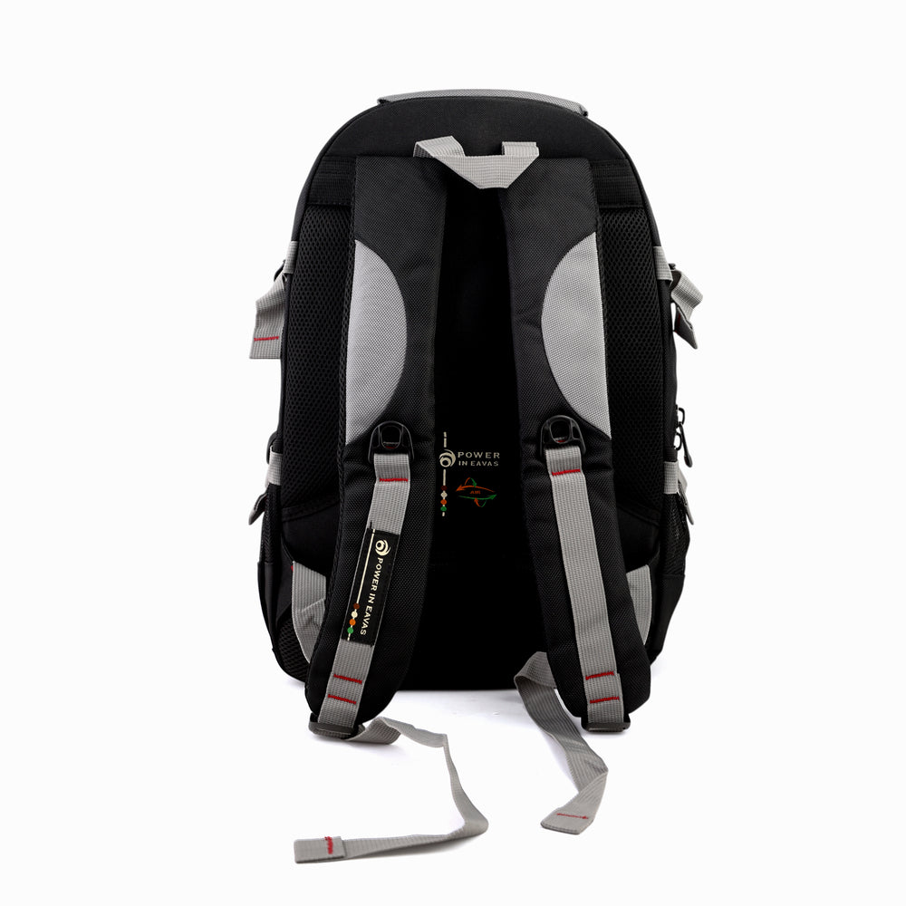 Kids Power School Bag 18" - Grey, School Bags, Chase Value, Chase Value