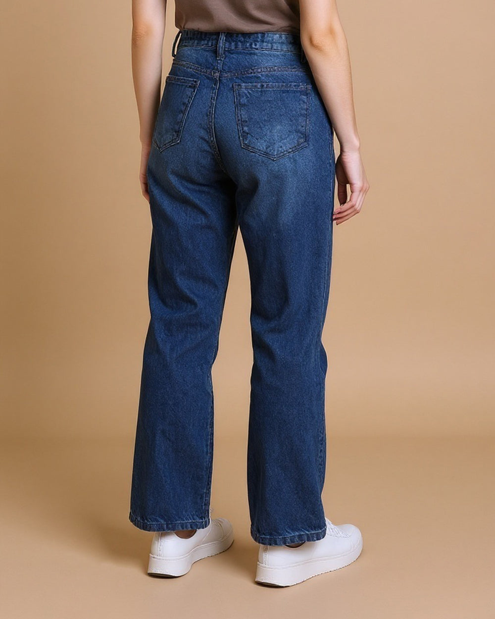 Women’s Straight Fit Denim Pants, Women Pants & Tights, Chase Value, Chase Value