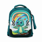 Kids Character School Bag - Steel Green, School Bags, Chase Value, Chase Value