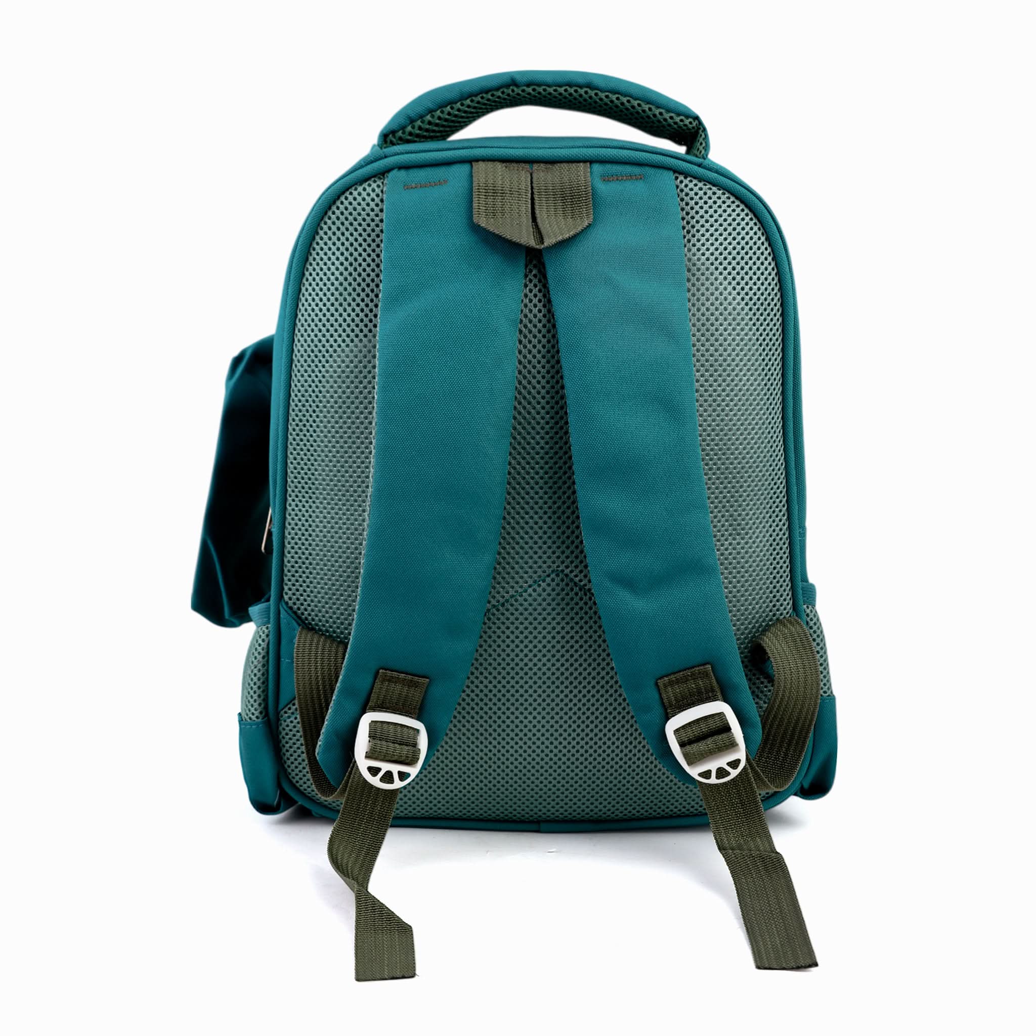 Kids Character School Bag - Steel Green, School Bags, Chase Value, Chase Value