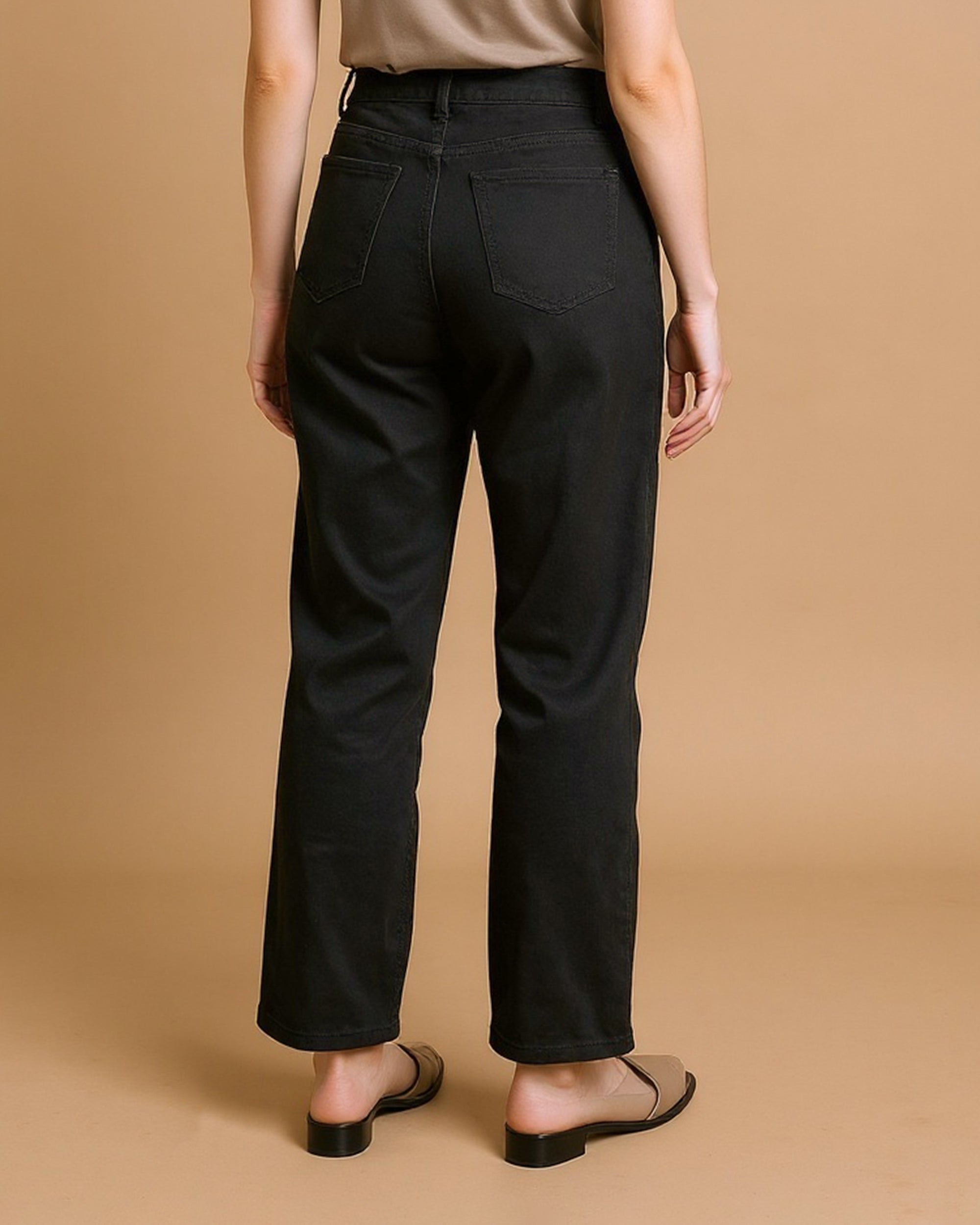 Women’s Straight Fit Denim Pants, Women Pants & Tights, Chase Value, Chase Value