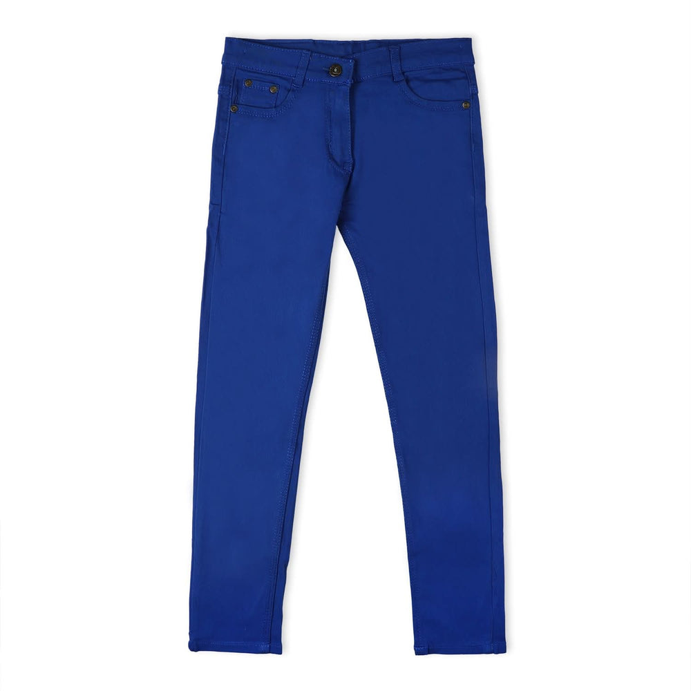 Girls Denim Pant - Blue, Girls Pants & Capri, Chase Value, Chase Value