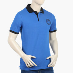 Eminent Men's Fashion Polo Half Sleeves T-Shirt - Blue