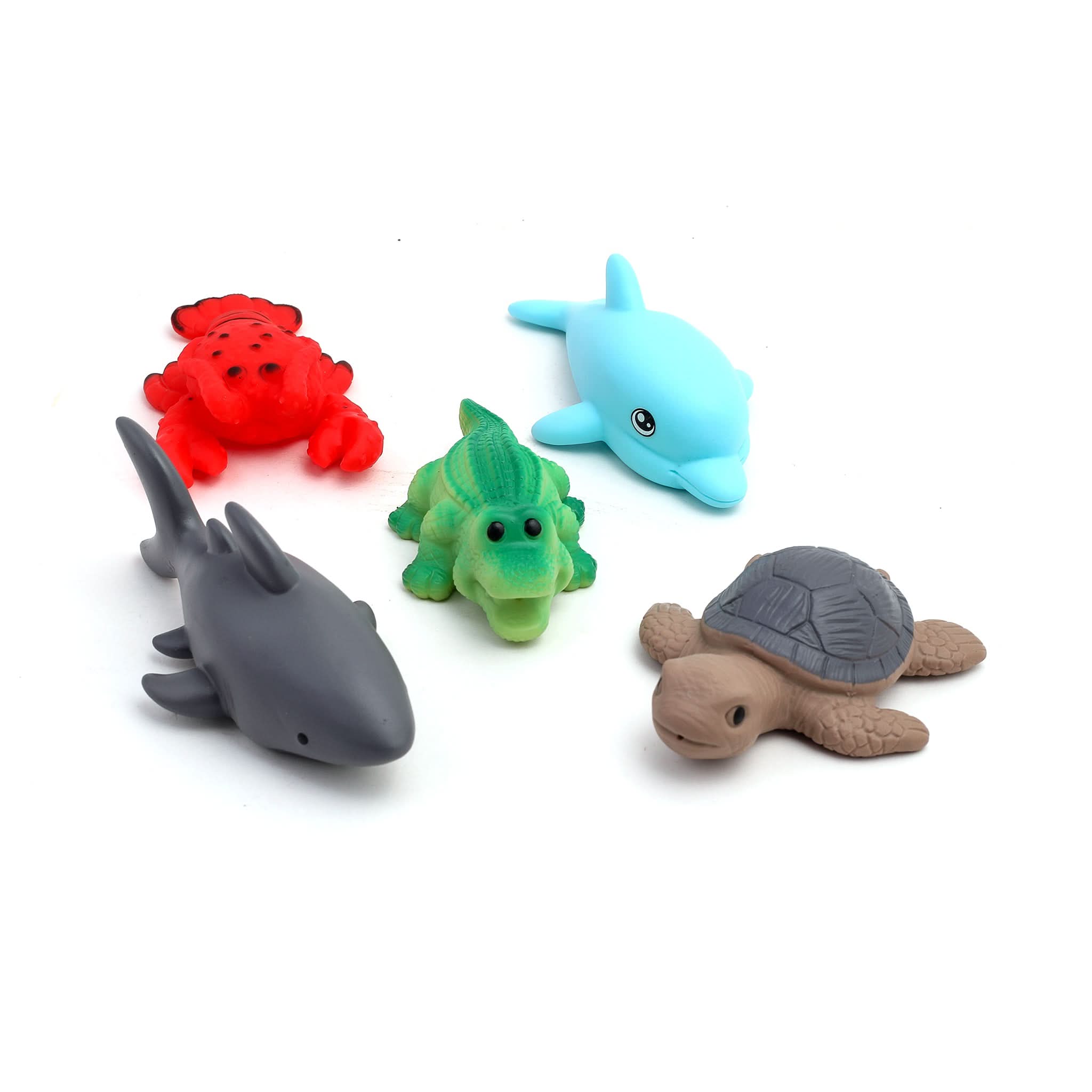 Pvc Animal 5Pcs - Multi Color, Animal Toys, Chase Value, Chase Value