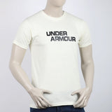 Men's Half Sleeves Printed T-Shirt - Cream, Men's T-Shirts & Polos, Chase Value, Chase Value