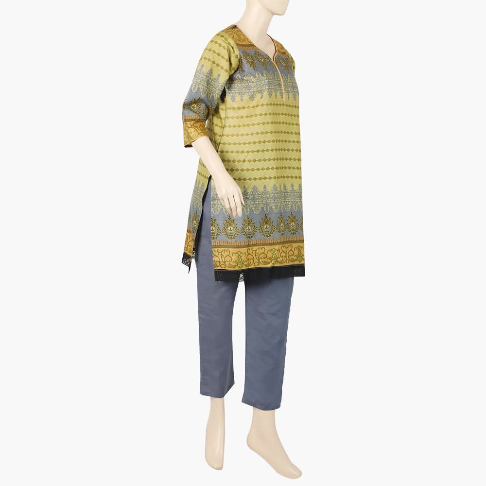 Women's Printed 2Pcs Lawn Suit - Multi, Women Shalwar Suits, Chase Value, Chase Value