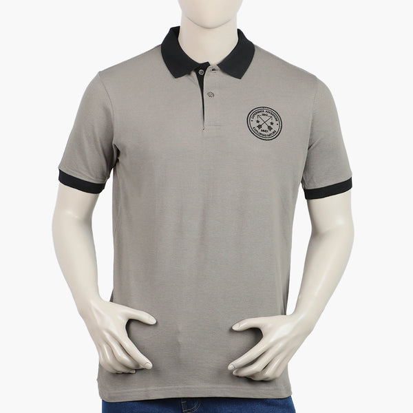 Eminent Men's Polo Half Sleeves T-Shirt - Charcoal