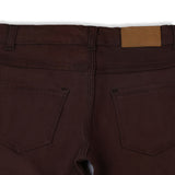 Girls Denim Pant - Dark Brown, Girls Pants & Capri, Chase Value, Chase Value