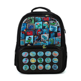 Kids School Backpack 16" - Black, School Bags, Chase Value, Chase Value