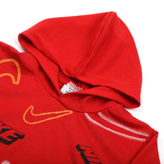 Boys Full Sleeves Hoodie - Red