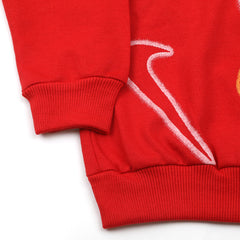Boys Full Sleeves Hoodie - Red