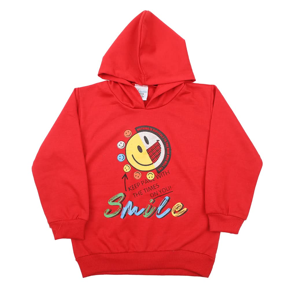 Boys Full Sleeves Hoodie - Red, Boys Hoodies & Sweat Shirts, Chase Value, Chase Value