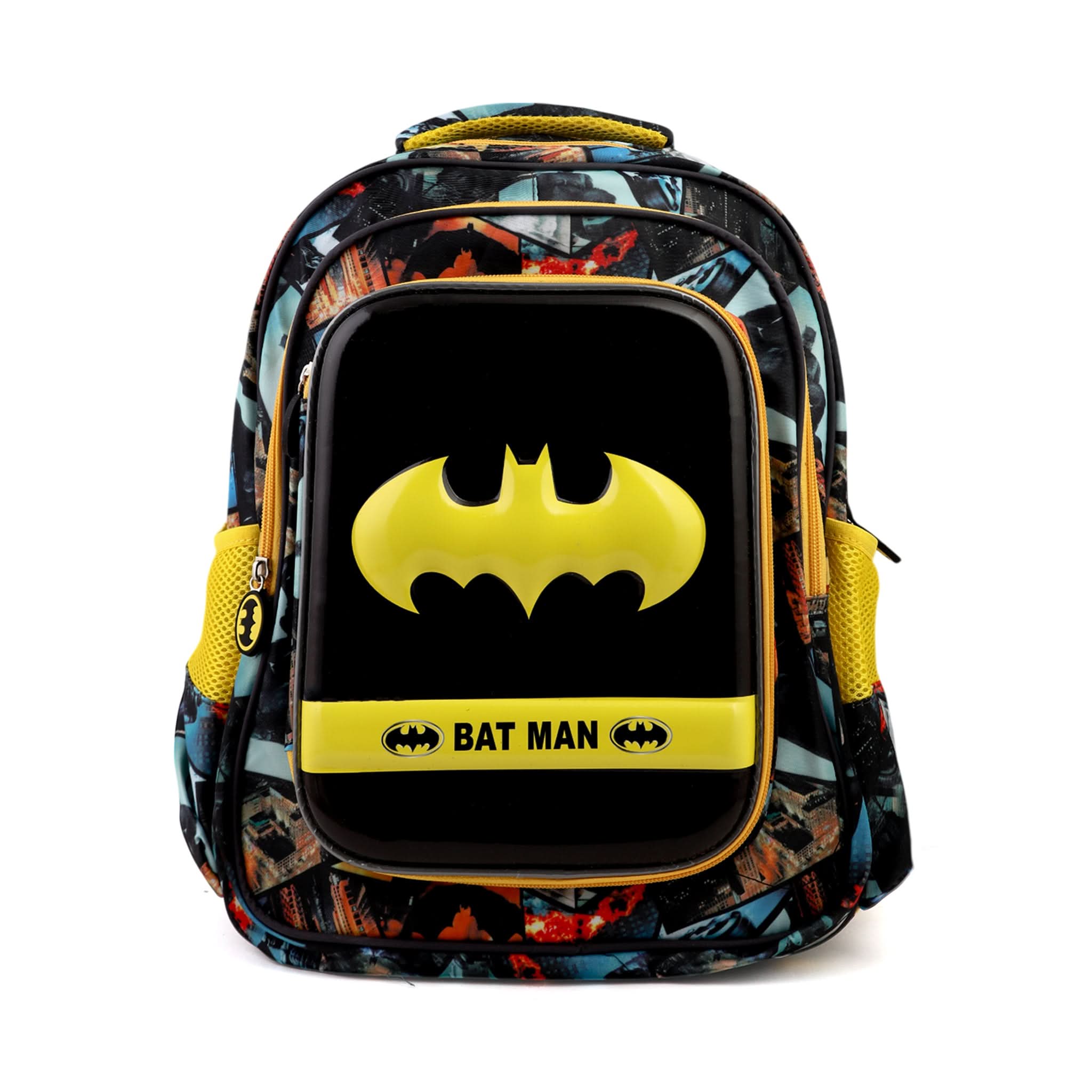 Kids School Backpack 16" - Yellow, School Bags, Chase Value, Chase Value