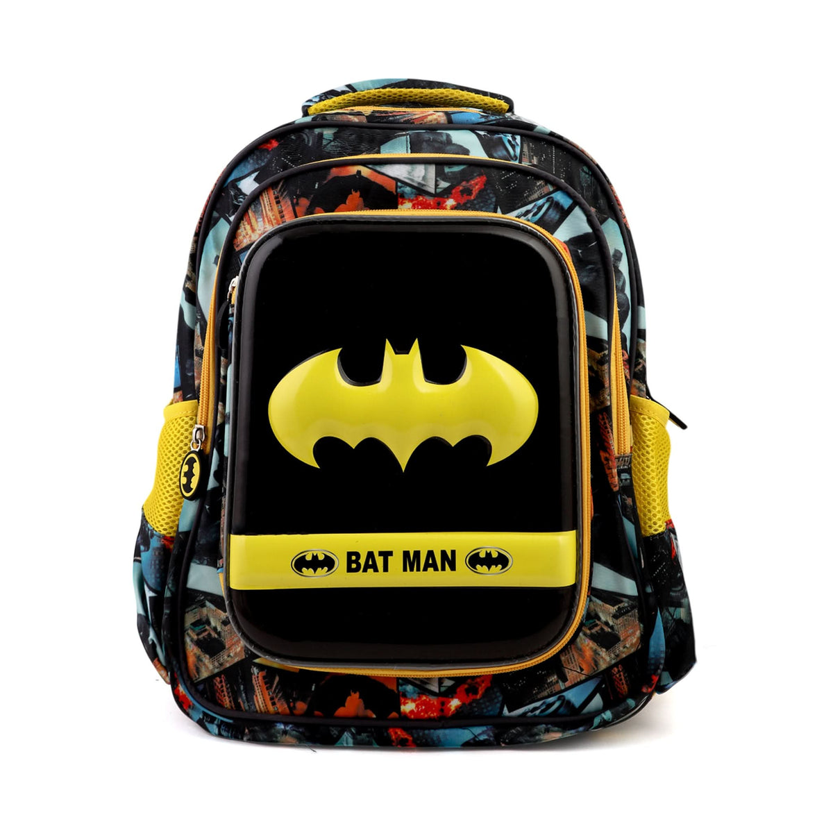 Kids School Backpack 16" - Yellow, School Bags, Chase Value, Chase Value