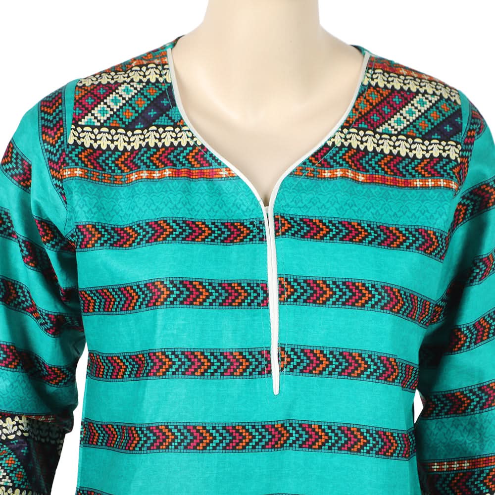 Women's Printed 2Pcs Lawn Suit - Multi, Women Shalwar Suits, Chase Value, Chase Value