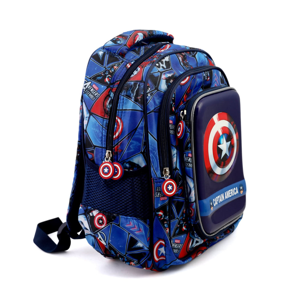 Kids School Backpack 13" - Navy Blue, School Bags, Chase Value, Chase Value