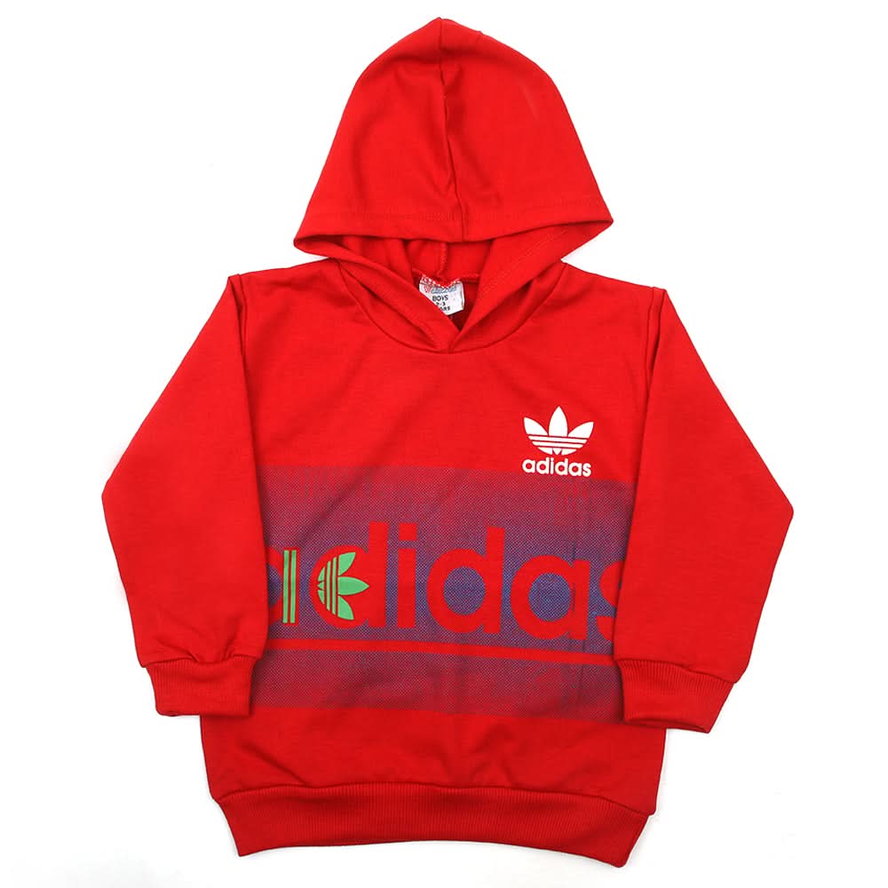 Boys Full Sleeves Hoodie - Red, Boys Hoodies & Sweat Shirts, Chase Value, Chase Value