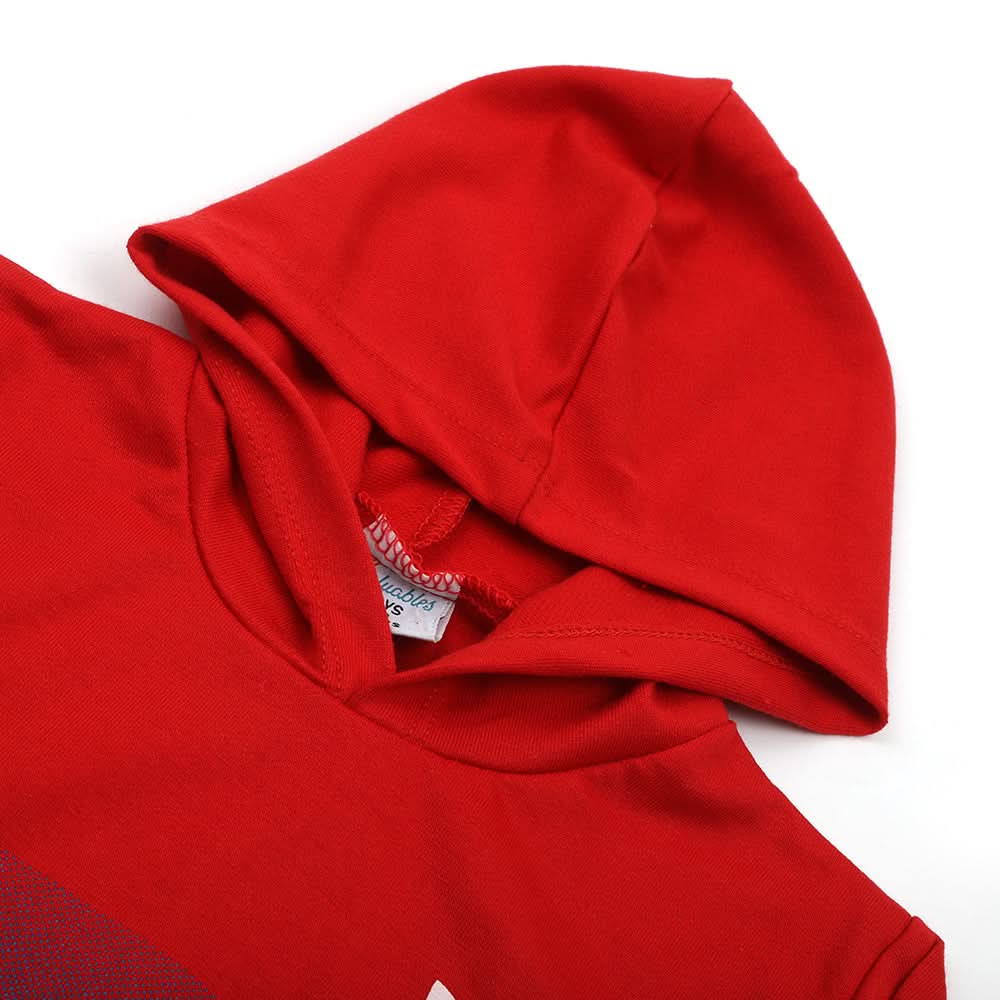 Boys Full Sleeves Hoodie - Red, Boys Hoodies & Sweat Shirts, Chase Value, Chase Value