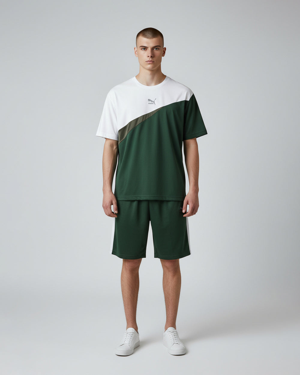 Men's Short Track Suit - Green, Men's Track Suits, Chase Value, Chase Value