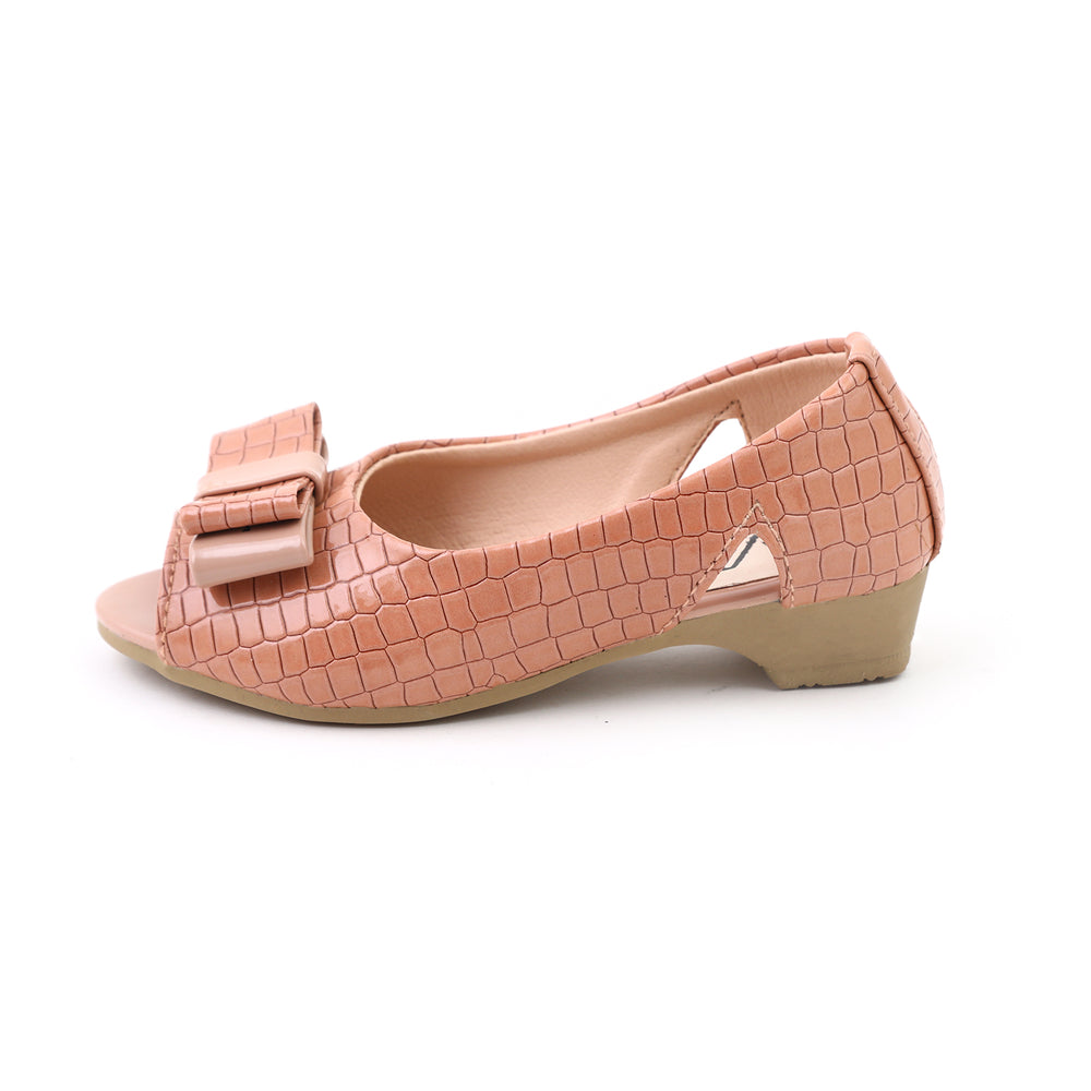 Girls Peeptoe - Peach, Girls Peeptoe, Chase Value, Chase Value